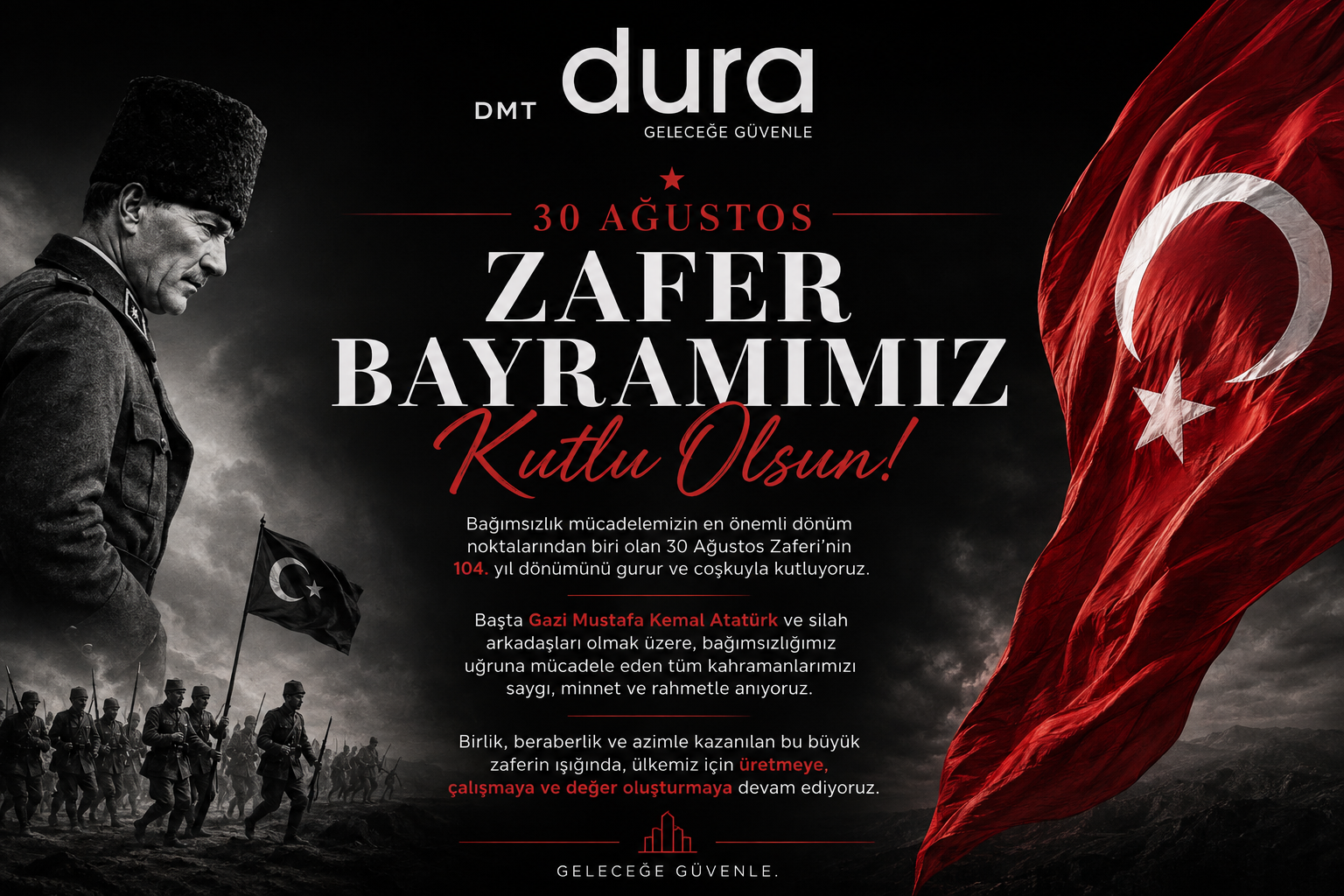 30 Ağustos Zafer Bayramımız Kutlu Olsun